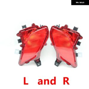 リア バンパー リフレクター ウィンカーライト ブレーキ ハザード灯 フォグランプ 電球 なし トヨタ ハイランダー XU70 2020 2021 2022 - Left and Right