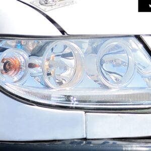 UAZ パトリオット バイジャ トゥロス 2007-2019 超高輝度 SMD LED エンジェルアイ ハローリングキット デイライト カー スタイリング アクセサリー - Pre Facelift