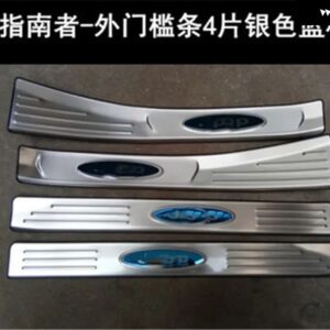 ドアシル スカッフプレート ウェルカムペダル スカッフプレート /ドアシル リア バンパー プロテクター シル ジープ コンパス 2017-2021 カー スタイリング - 1