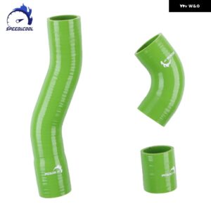 1989-1994 ランドローバー ディスカバリー MK1 2.5L 200TDI エンジン カー シリコン エア ターボ インタークーラー チューブ パイプ ホース キット - Green