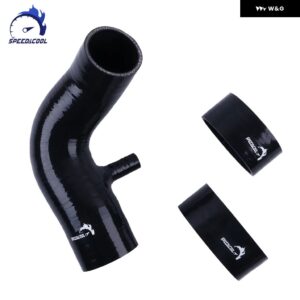 2006-2006 ミニ クーパー S R53 1.6 シリコンインテーク インタークーラー スヌート ブーツ ホースキット - black