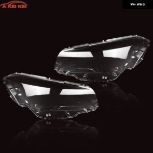 プジョー 508 2015-2018 ヘッドランプ シェル ク リアランプ シェード レンズ フロント ヘッドライト カバー ランプシェード プレキシガラス - 1pcs Left light