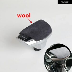 車用 オートマチック ギア シフト ノブ シフター ハンドボール トヨタ RAV4 CHR C-HR IZOA ハイランダー 2018 - 21 - 1pcs wool