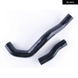 2000-2005 レクサス IS300 3.0L トヨタ アルテッツァ 2JZ-GE 2JZGE シリコン ラジエーター クーラント パイプ チューブ ホースキット - black