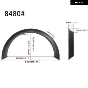4PCS 汎用 カーワイドフェンダーフレアホイールアーチエクステンションマッド マッドガード アウディ A3 A4 A5 S3 S4 S5 RS5 SラインA6 A7 A8 TT - 2　Pcs　Wiper　Blades　A
