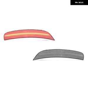 スモークLED FR バンパー フェンダーサイド マーカーライト フィアット 500 スポーツ 2012-2017 500E 2013-2019 車用ウィンカー リフレクター - 2x R Clear