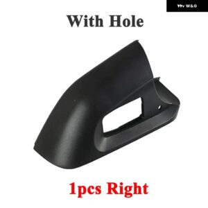ランドローバー ディスカバリー4 レンジローバー スポーツ 2010-2013 フリーランダー2 2010-2016 バックミラー ボトムシェル アンダーカバー キャップ - 1pcs R with hole