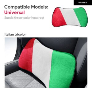 汎用 全車シリーズイタリアントップスエードランバー クッション テスラ モデル3 Y X Sハイランド/ メルセデス ベンツ / BMW 1 2 3 4 5シリーズ - Italian color