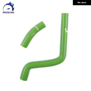 2006-2012 ヤマハ DT 50 R AM6 エンジン 2007 - 11 シリコン ラジエーター クーラント チューブ パイプ ホースキット - Green