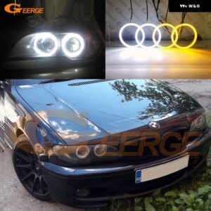 BMW E46 クーペ カブリオ コンバーチブル 2004 2005 2006 LCI REULTRA 高輝度デイライト ウィンカー SMD LED エンジェルアイ ハローリング - Emitting Color