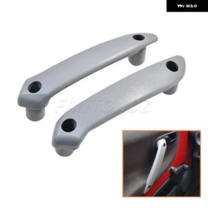 車内 ドアハンドル 左右 VW ルポ 1999-2006 セアト アローザ 1997-2005 6X0867180B 6X0867179B インナー ドアハンドル グレー/BK - Grey