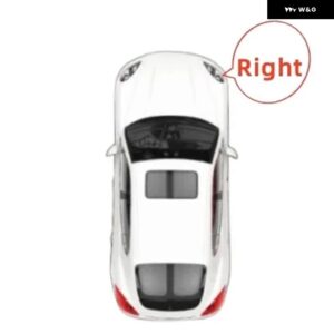 メルセデス ベンツ スマート フォーツー W451 2009-2015 車用 フロント ヘッドランプ カバー 防水 クリア ヘッドライト レンズ - 1pcs Right light