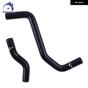1994-1999 トヨタ セリカ AT200 ST SR 1.8L 車用シリコン ラジエーター クーラントホースキット - black
