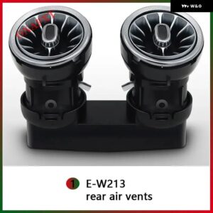 64色 ベンツ E クラス W213 クーペ W238 E200 E300 E400 E43 E53 LEDバックライト エアベント ツイーターノズル スピーカー アンビエントライト - W213 Rear Vent