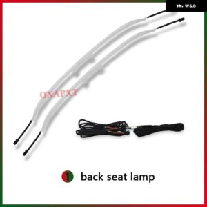 64色 ベンツ E クラス W213 クーペ W238 E200 E300 E400 E43 E53 LEDバックライト エアベント ツイーターノズル スピーカー アンビエントライト - W213 Seat light