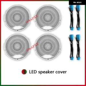 64色 ベンツ E クラス W213 クーペ W238 E200 E300 E400 E43 E53 LEDバックライト エアベント ツイーターノズル スピーカー アンビエントライト - W213 Speaker Cover