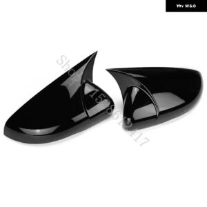 フォルクスワーゲン VW ゴルフ 6 ゴルフ 7/7.5 ゴルフ 8 MK6 MK7 カーアクセサリー 光沢ブラック バックミラー カバー トリム /バックミラー - Golf 8