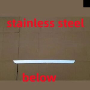 メルセデス ベンツ V クラス V クラス VITO W447 2016 - 20-2022 ABS ステンレス クロームリア トランク リッドカバー トリム - stainles steel Below