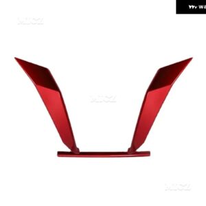 日産 セントラ ブルーバード シルフィ 2020-2023 2024 フロントセンター グリル グリル カバー トリム カーボンカーフロント グリル トリム アクセサリー - ABS red