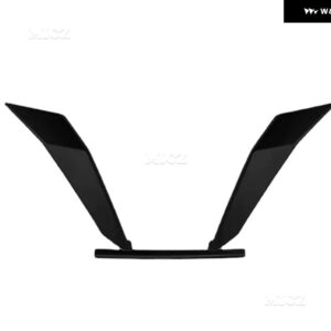 日産 セントラ ブルーバード シルフィ 2020-2023 2024 フロントセンター グリル グリル カバー トリム カーボンカーフロント グリル トリム アクセサリー - ABS Black