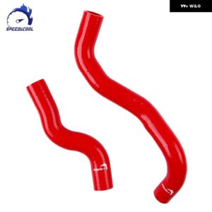 2004-2008 日産 マキシマ 3.5L V6 VQ3 車用シリコン ラジエーター クーラント パイプ チューブ ホースキット - Red