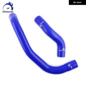 1989-2001 GTR 日産 R32 R33 R34 RB26 スカイライン GT-R 車用 シリコン ラジエーター クーラント パイプ チューブ ホース キット - Blue