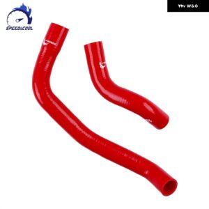 1989-2001 GTR 日産 R32 R33 R34 RB26 スカイライン GT-R 車用 シリコン ラジエーター クーラント パイプ チューブ ホース キット - Red