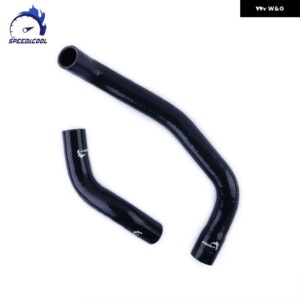 1989-2001 GTR 日産 R32 R33 R34 RB26 スカイライン GT-R 車用 シリコン ラジエーター クーラント パイプ チューブ ホース キット - black