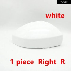 車 外装 サイドバックミラー カバー ランドローバー ディスカバリー 4 5 L462 レンジローバー ヴォーグ L405 スポーツ L494 - 1pcs white Right