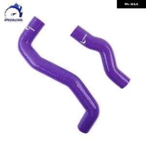 2003-2007 日産 インフィニティ G35 Z33 350Z CFQ35DE 2004 2005 2006 シリコン ラジエーター クーラント パイプ チューブ ホースキット - Purple