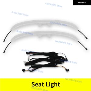 64色LED 3D回転ツイーター スピーカー エアベント インテリア アンビエントライト メルセデス ベンツ W213 E クラス クーペ AMG E43 E53 E250 - Seat light