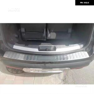 フォード エクスプローラー 2013 - 2019 ガード シル スカッフプレート ステンレス バック リア トランク シル スカッフプレート ペダルカバー - 2pcs A