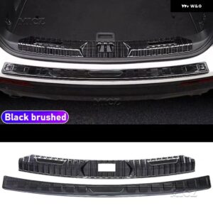 フォード エクスプローラー 2020- 2023 2024 ガード シル スカッフプレート ステンレス バック リア トランク シル スカッフプレート ペダルカバー - D 2pcs