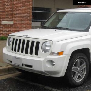 ジープ パトリオット 2007 - 2012 - 17 BLUETOOTHアプリ 超高輝度マルチカラーRGB LEDエンジェルアイキット ハローリング - 2007-2010