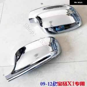 BMW X1 E84 F48 F49 2009 2010~2022 カーアクセサリー ABS クローム バックミラー デコレーション / バックミラー カバー トリム - 2009-2012 E84