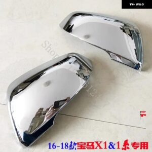 BMW X1 E84 F48 F49 2009 2010~2022 カーアクセサリー ABS クローム バックミラー デコレーション / バックミラー カバー トリム - 2016-2019 F48