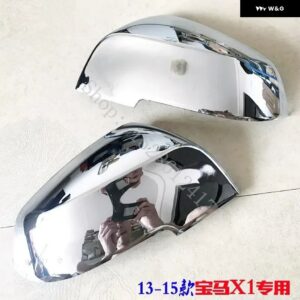 BMW X1 E84 F48 F49 2009 2010~2022 カーアクセサリー ABS クローム バックミラー デコレーション / バックミラー カバー トリム - 2013-2015 E49