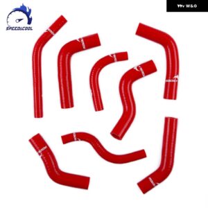 1984-1989 トヨタ MR2 MK1 AW11 1.6 4A-GE RHD 車用シリコンフロント トランク ヒーターブレーキブースターキット - Red