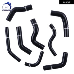 1984-1989 トヨタ MR2 MK1 AW11 1.6 4A-GE RHD 車用シリコンフロント トランク ヒーターブレーキブースターキット - black