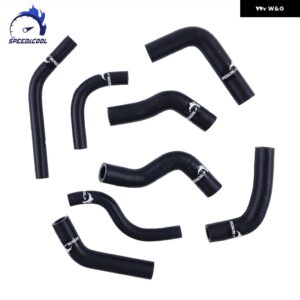 1984-1989 トヨタ MR2 MK1 AW11 1.6 4A-GE RHD 車用シリコンフロント トランク ヒーターブレーキブースターキット - Matt Black