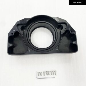 アルミ 合金 ブラケット ベアリング シート ステアリングホイール リペア カスタム LOGITECH G25 G27 G29 G920 G923 - K8-11015872 Black