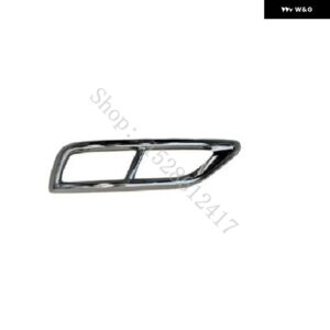 VW フォルクスワーゲン ティグアン R-LINE1.5T 2022~2025 クロームエキゾーストビュー ディフューザー ステンレス ABS VW 外装 カーアクセサリーパーツ - Left