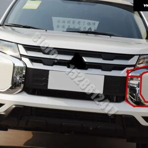 カー スタイリング 三菱 ASX 2020-2021 ABS クローム カーフロント バンパー バー トリム カーアクセサリー - 2pcs
