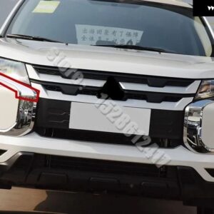 カー スタイリング 三菱 ASX 2020-2021 ABS クローム カーフロント バンパー バー トリム カーアクセサリー - 1pcs