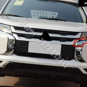 カー スタイリング 三菱 ASX 2020-2021 ABS クローム カーフロント バンパー バー トリム カーアクセサリー - 1PCS2