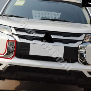 カー スタイリング 三菱 ASX 2020-2021 ABS クローム カーフロント バンパー バー トリム カーアクセサリー - 1PCS3