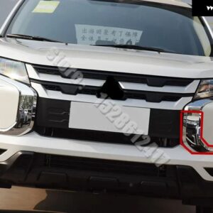 カー スタイリング 三菱 ASX 2020-2021 ABS クローム カーフロント バンパー バー トリム カーアクセサリー - 1PCS4