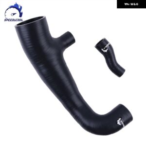 2007-2012年式 MINI COOPER S R55 R56 R57 TURBO N14 エンジン 搭載車用シリコン製エアインテークインレットターボホースキット - Matt Black