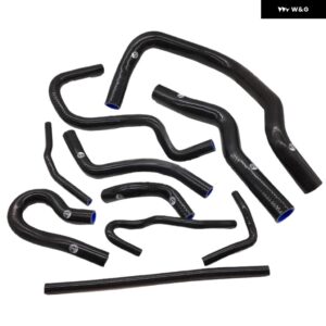 シリコン ラジエーター ホース ホンダ シビック EK3 B16 B18 K8 92-98 10個 - K8-1304 BLACK