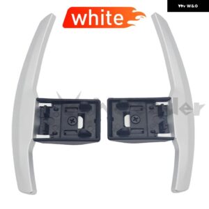 車用パドル シフター ギア シフト シフター BMW M3 M4 M5 F10 F20 F30 F80 F48 F45 F02 I01 I12 ステアリングホイール 延長 アクセサリー - sliver